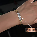 "Personalized SoulConnect Eye Charm Bracelet"