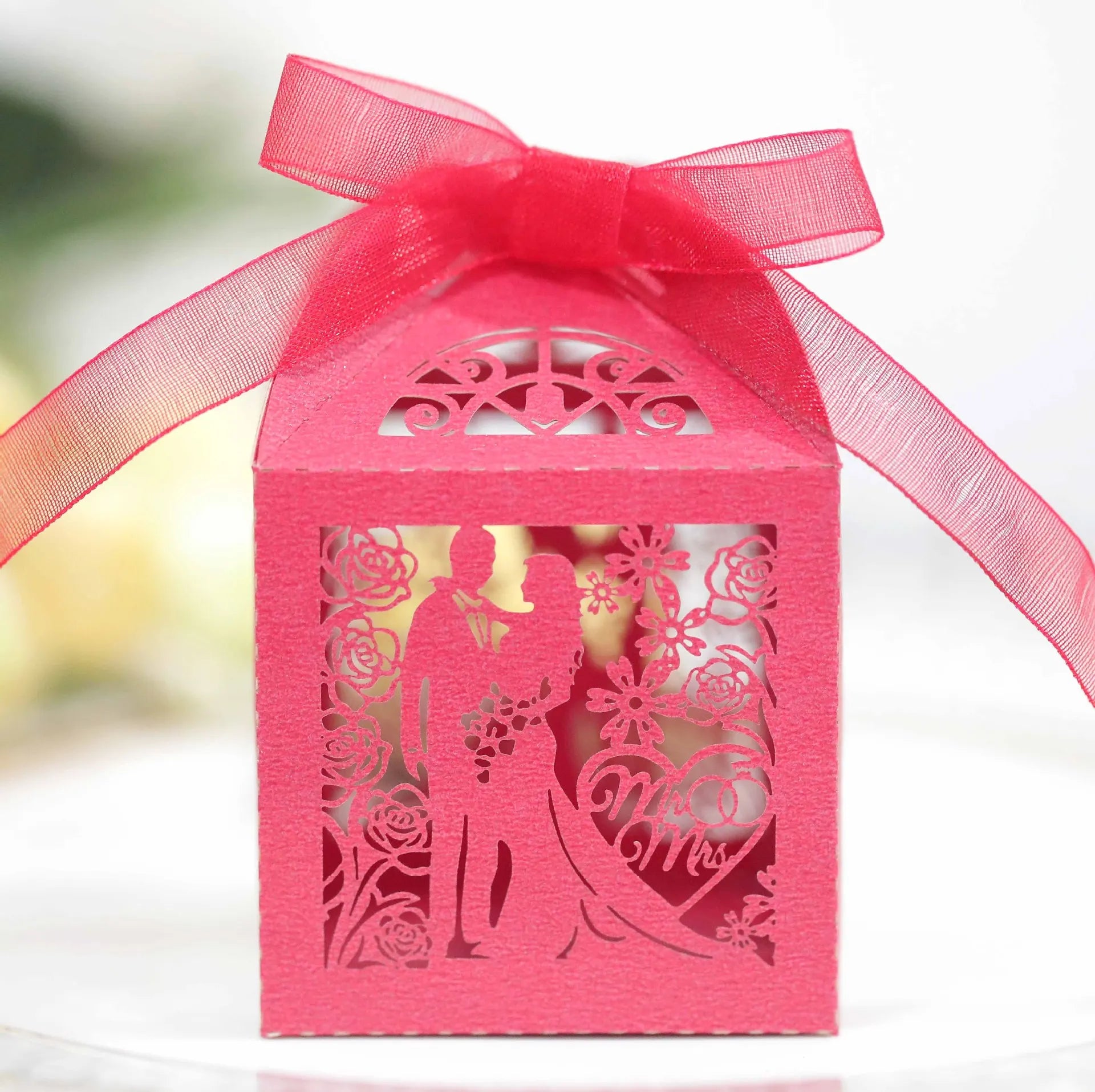 Favour box for engagement / wedding / baby shower