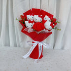 Hello Kitty Rose Bouquet (Kawaii, Anime)