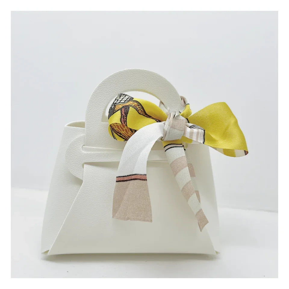 Mini handbag wedding favours