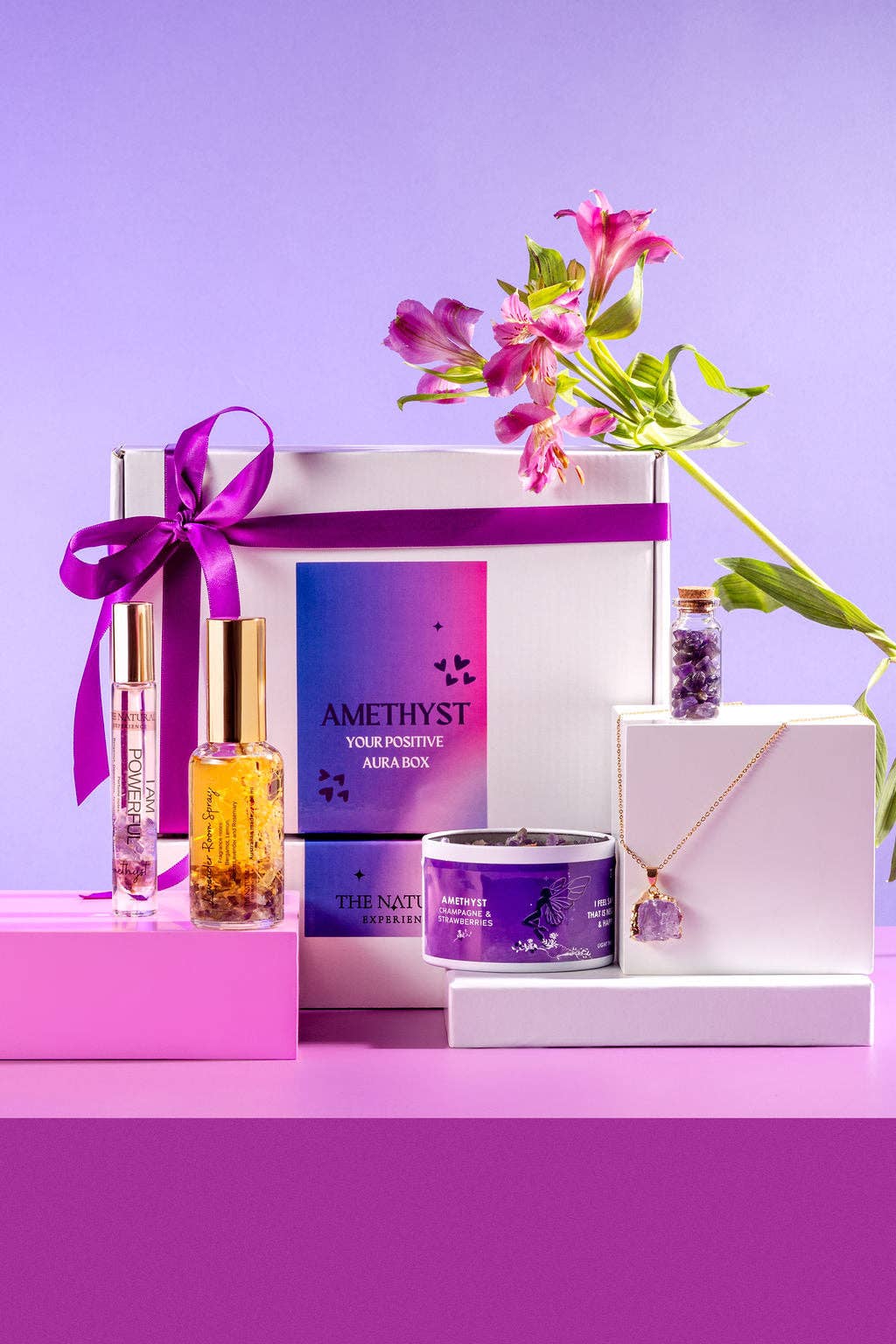 Amethyst - Unlock Your Positive Aura Box