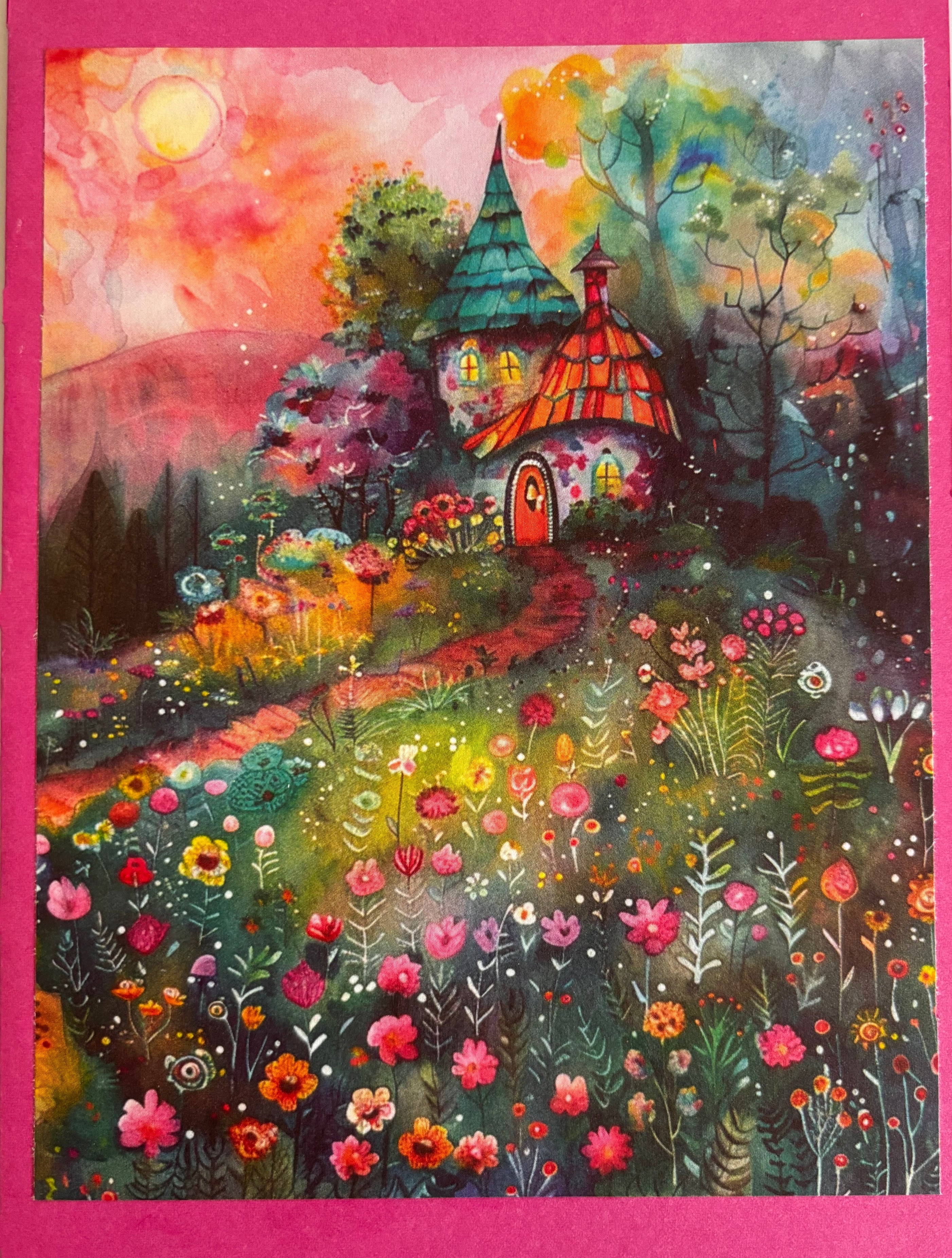 Whimsical Fantasy Greeting Card