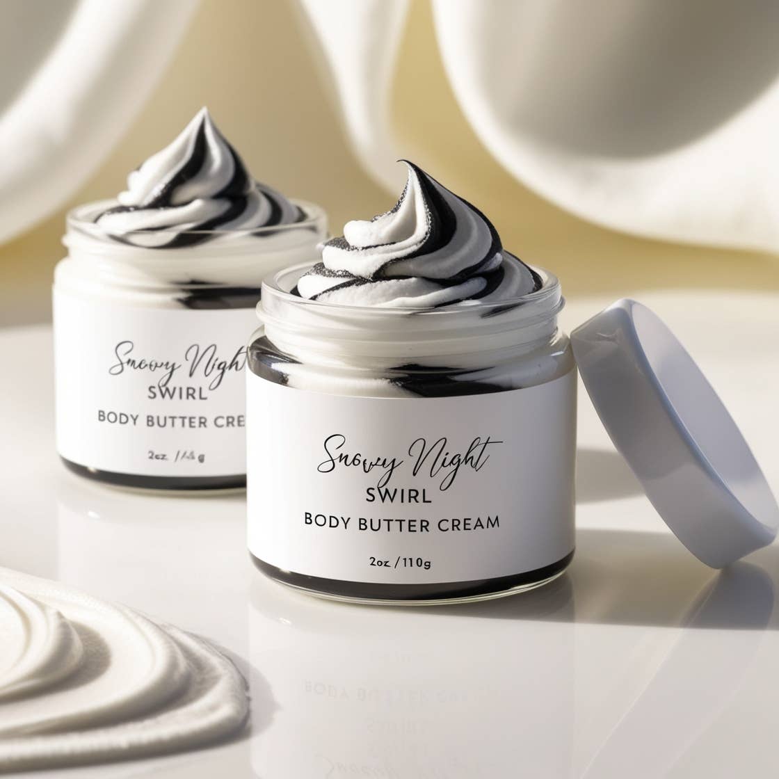 Snowy Night Swirl Body Butter - mini
