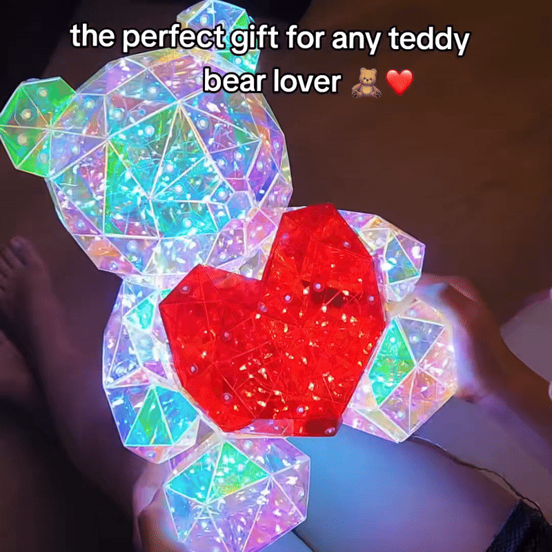 Led Light Up Teddy Bear